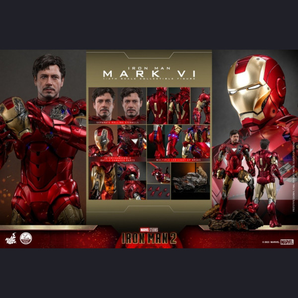 QS025 1/4th scale Iron Man Mark VI Collectible Figure