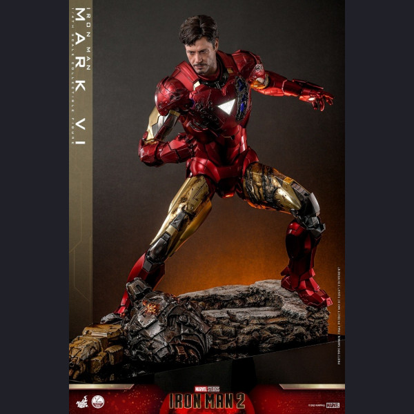 QS025 1/4th scale Iron Man Mark VI Collectible Figure