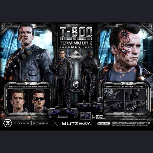 PLMT2-01 Platinum Edition T800  Terminator 2: Judgment Day