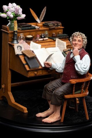 BILBO BAGGINS AT HIS DESK