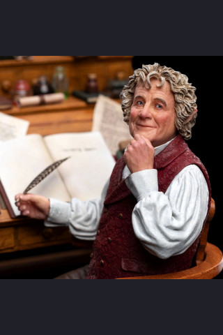 BILBO BAGGINS AT HIS DESK