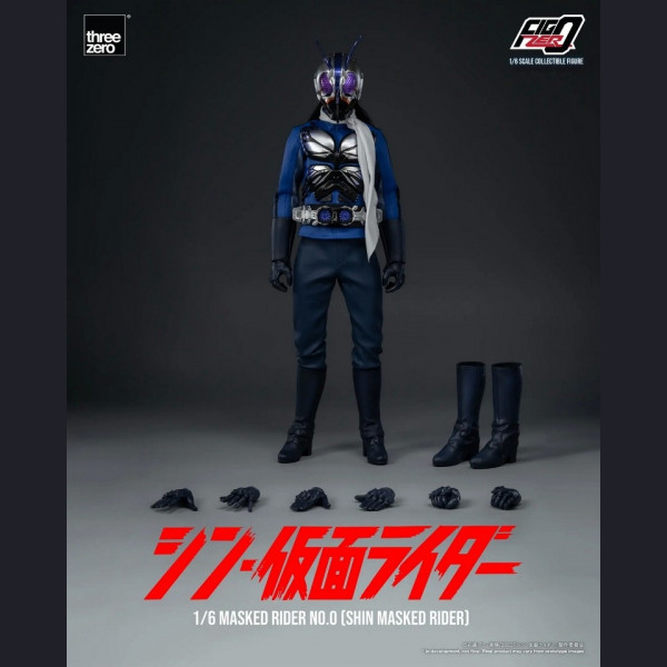 ThreeZero 3Z0489 1/6 Scale Masked Rider No.0