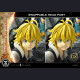 Prime 1 Studio CMNTZ-01 Meliodas, Ban and King - The Seven Deadly Sins