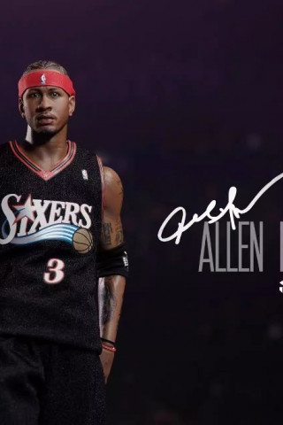 Enterbay RM-1060 1/6 ALLEN IVERSON RETRO EDITION