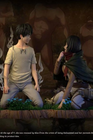 Eren & Mikasa 2.0 - ‘Attack on Titan’