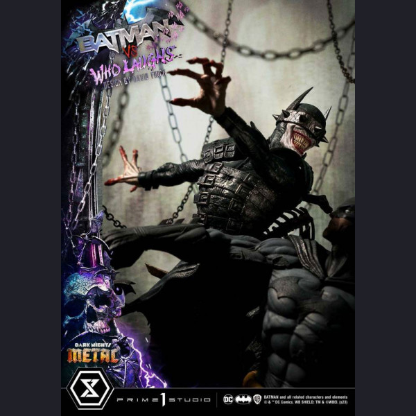 Prime 1 Studio UPMDCMT-01 1/4 Batman versus Batman Who Laughs