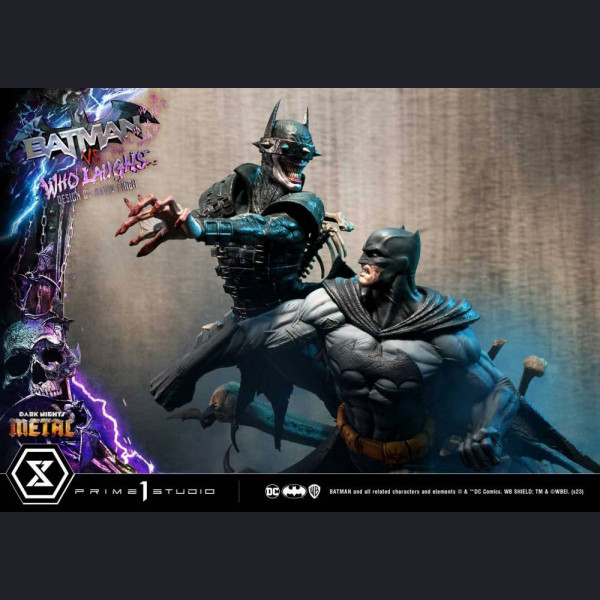 Prime 1 Studio UPMDCMT-01 1/4 Batman versus Batman Who Laughs