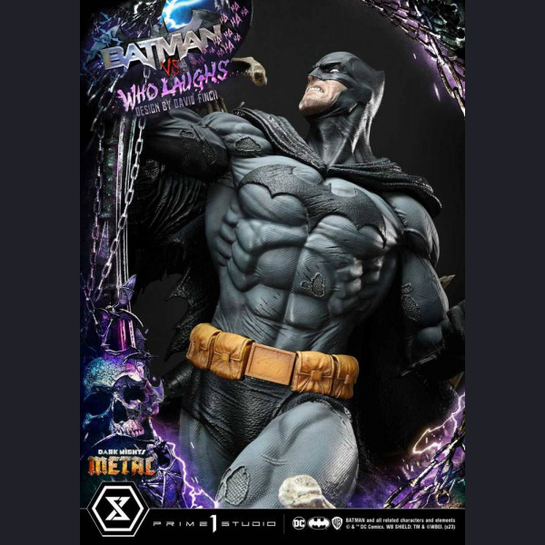 Prime 1 Studio UPMDCMT-01 1/4 Batman versus Batman Who Laughs