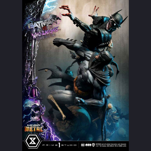 Prime 1 Studio UPMDCMT-01 1/4 Batman versus Batman Who Laughs