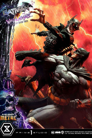 Prime 1 Studio UPMDCMT-01 1/4 Batman versus Batman Who Laughs