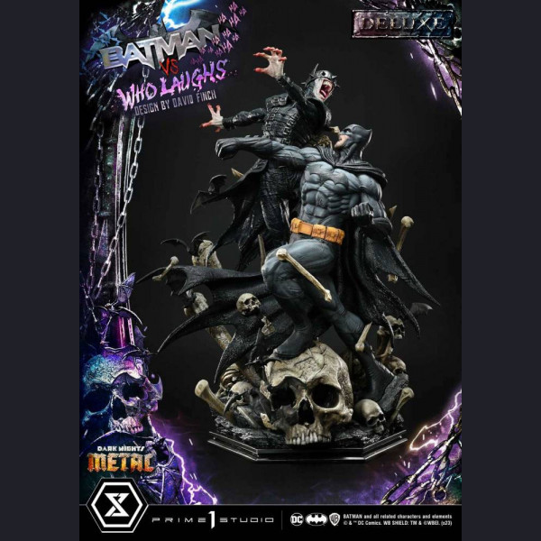 Prime 1 Studio UPMDCMT-01 1/4 Batman versus Batman Who Laughs