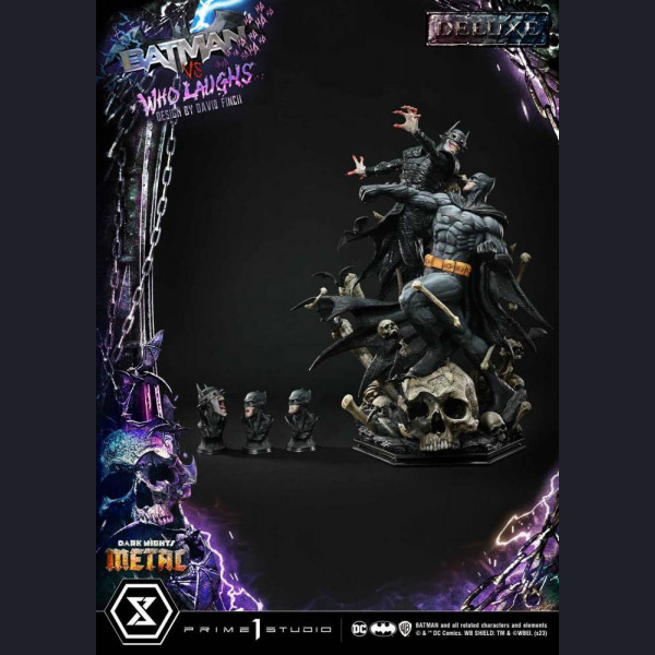 Prime 1 Studio UPMDCMT-01 1/4 Batman versus Batman Who Laughs