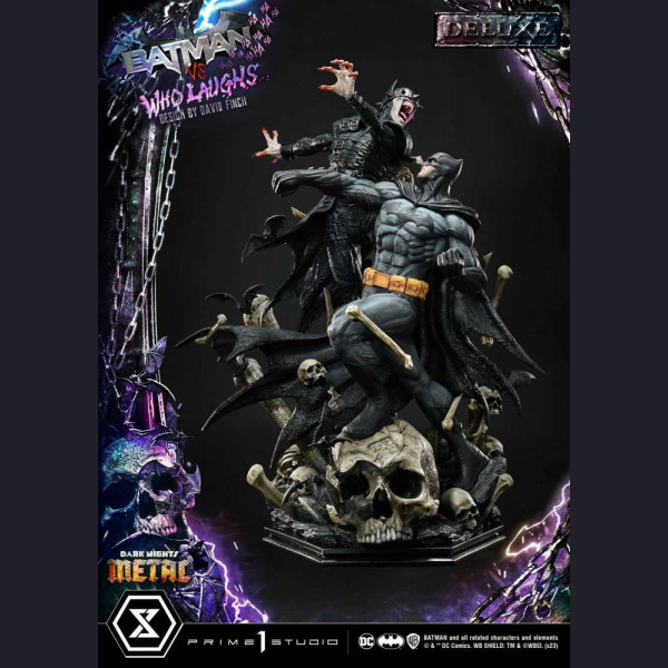 Prime 1 Studio UPMDCMT-01 1/4 Batman versus Batman Who Laughs