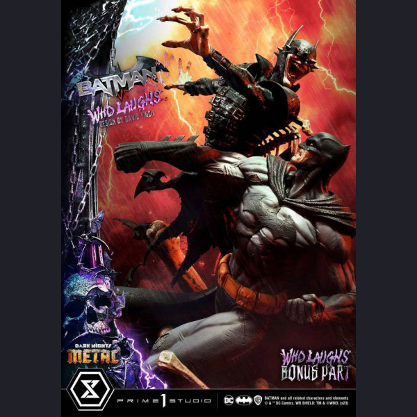 Prime 1 Studio UPMDCMT-01 1/4 Batman versus Batman Who Laughs