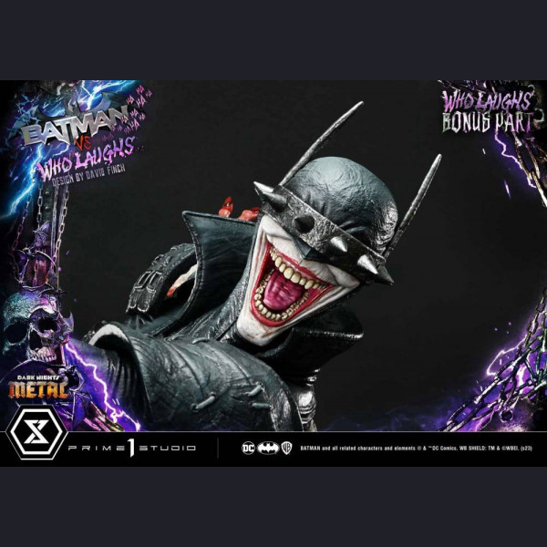 Prime 1 Studio UPMDCMT-01 1/4 Batman versus Batman Who Laughs