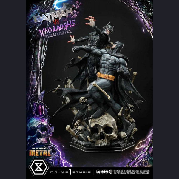 Prime 1 Studio UPMDCMT-01 1/4 Batman versus Batman Who Laughs