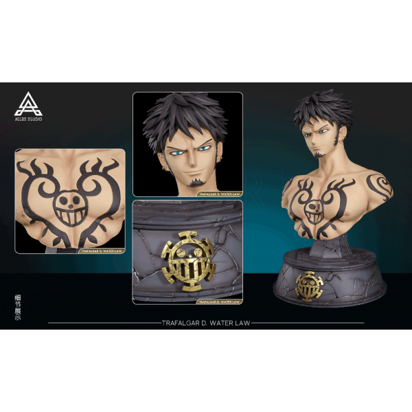 Atlas Studio Trafalgar D. Water Law Bust – One Piece