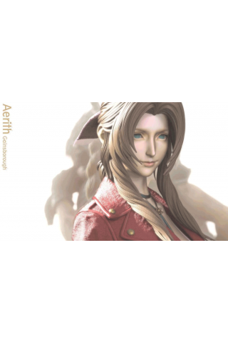 FanArt Aerith Gainsborough – Final Fantasy VII (FF7)