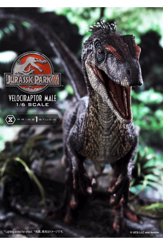 Prime 1 Studio LMCJP-10 1/6 Velociraptor Male - Jurassic Park III (Film)