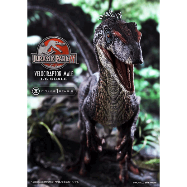 Prime 1 Studio LMCJP-10 1/6 Velociraptor Male - Jurassic Park III (Film)