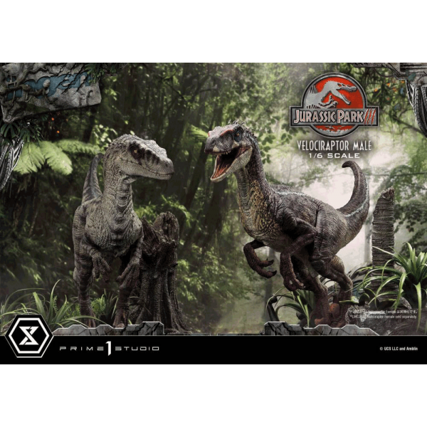 Prime 1 Studio LMCJP-10 1/6 Velociraptor Male - Jurassic Park III (Film)