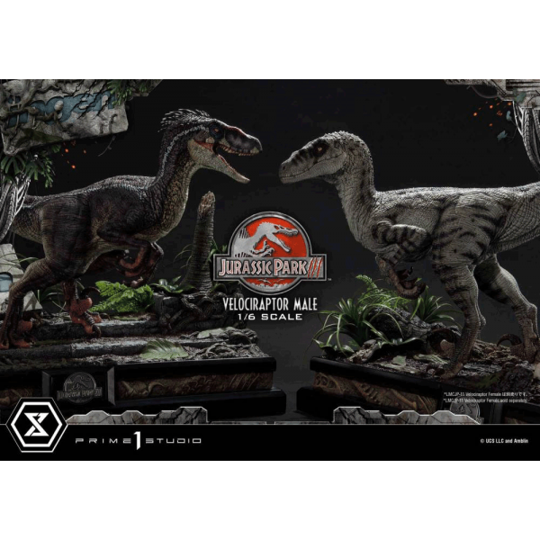 Prime 1 Studio LMCJP-10 1/6 Velociraptor Male - Jurassic Park III (Film)