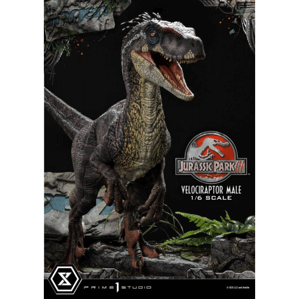 Prime 1 Studio LMCJP-10 1/6 Velociraptor Male - Jurassic Park III (Film)