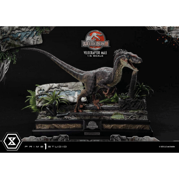 Prime 1 Studio LMCJP-10 1/6 Velociraptor Male - Jurassic Park III (Film)