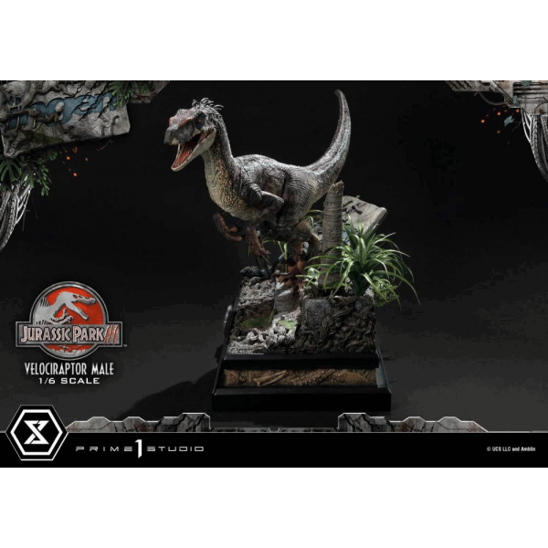 Prime 1 Studio LMCJP-10 1/6 Velociraptor Male - Jurassic Park III (Film)