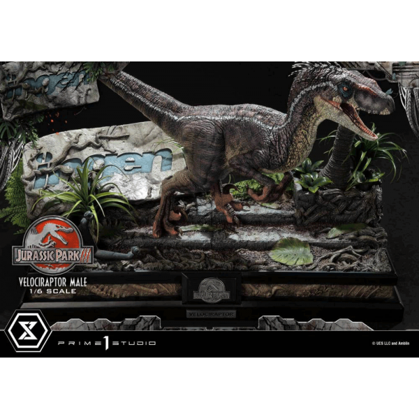 Prime 1 Studio LMCJP-10 1/6 Velociraptor Male - Jurassic Park III (Film)