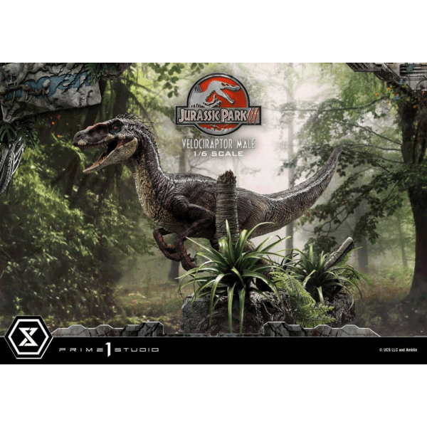 Prime 1 Studio LMCJP-10 1/6 Velociraptor Male - Jurassic Park III (Film)