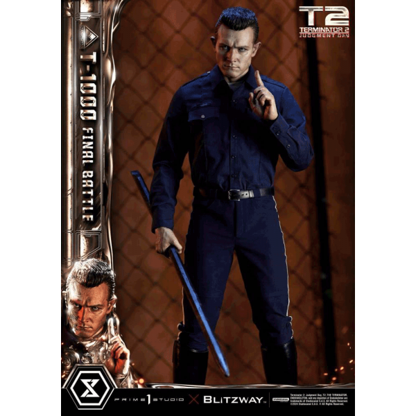 Prime 1 Studio MMT2 T-1000 Statue Terminator 2 Judgement Day