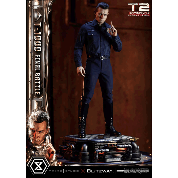 Prime 1 Studio MMT2 T-1000 Statue Terminator 2 Judgement Day