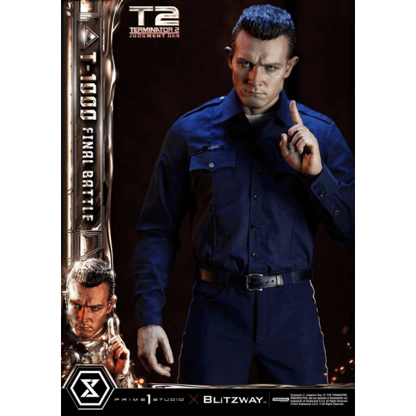 Prime 1 Studio MMT2 T-1000 Statue Terminator 2 Judgement Day