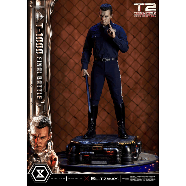 Prime 1 Studio MMT2 T-1000 Statue Terminator 2 Judgement Day