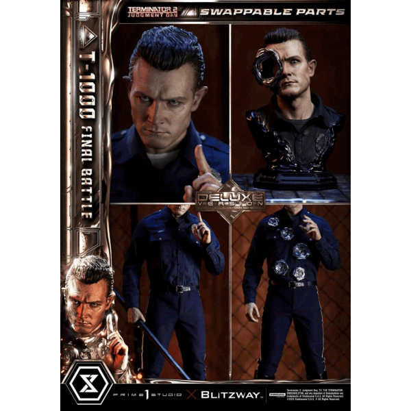 Prime 1 Studio MMT2 T-1000 Statue Terminator 2 Judgement Day