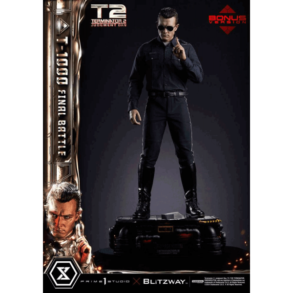 Prime 1 Studio MMT2 T-1000 Statue Terminator 2 Judgement Day