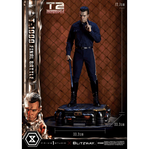 Prime 1 Studio MMT2 T-1000 Statue Terminator 2 Judgement Day