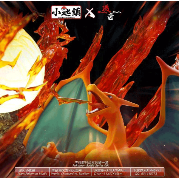 Pokemon Studio Charizard vs. Blaziken – Pokemon