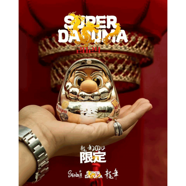 SENZII Super Daruma – Get Rich Quick - Year of Dragon