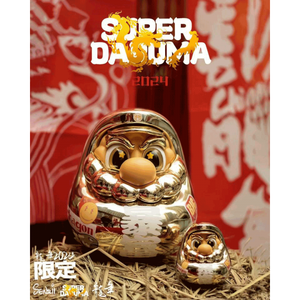 SENZII Super Daruma – Get Rich Quick - Year of Dragon