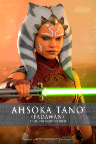 Hot Toys TMS123 1/6 Scale AHSOKA TANO™ (PADAWAN)