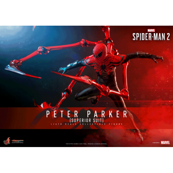 Hot Toys VGM61 1/6 Scale PETER PARKER (SUPERIOR SUIT)