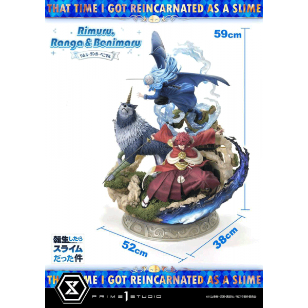 Prime 1 Studio CMTSR-01 1/6 Rimuru, Ranga & Benimaru - That Time I Got Reincarnated as a Slime