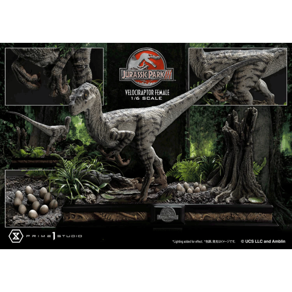 Prime 1 Studio - LMCJP-11 Velociraptor Female - Jurassic Park