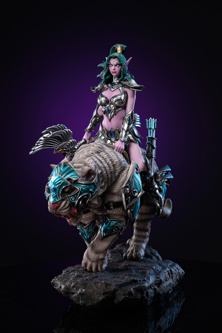 Monster Studio - Huntress – World of Warcraft