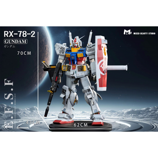 MIXED  BEAUTY  STUDIO - RX-78-2 - Gundam