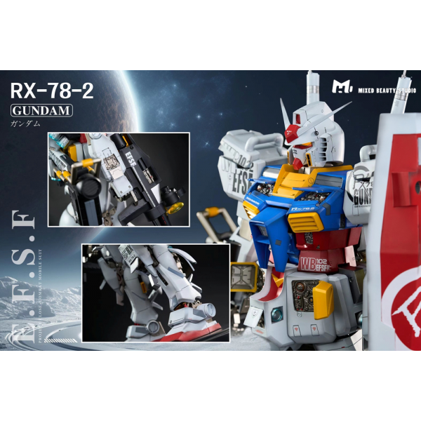 MIXED  BEAUTY  STUDIO - RX-78-2 - Gundam