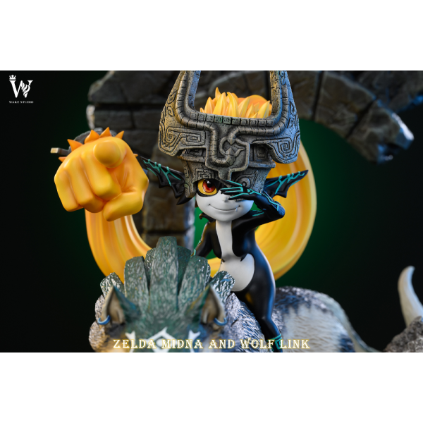 Wake Studio - Wolf Link and Midna - Legend of Zelda