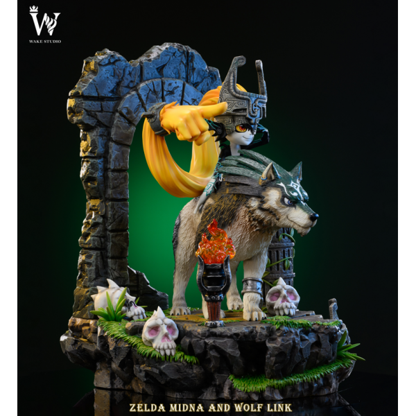 Wake Studio - Wolf Link and Midna - Legend of Zelda